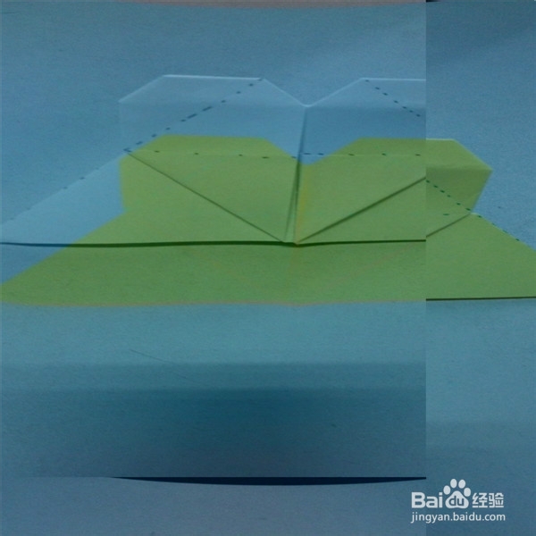 心形折纸书签的制作