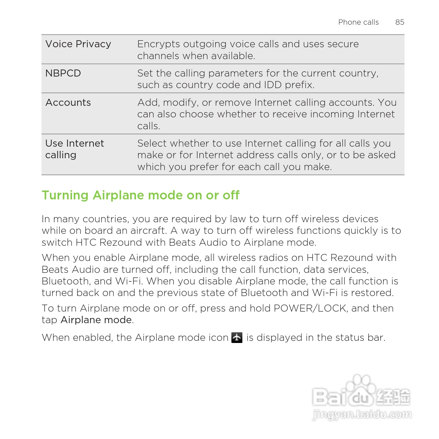 多普达HTC Rezound手机说明书:[9]