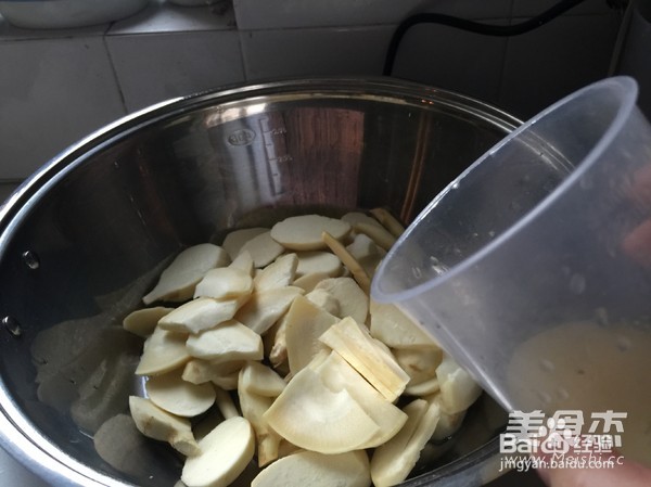 茨菰冬笋肉片