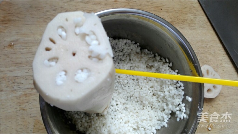 桂花糯米藕的做法