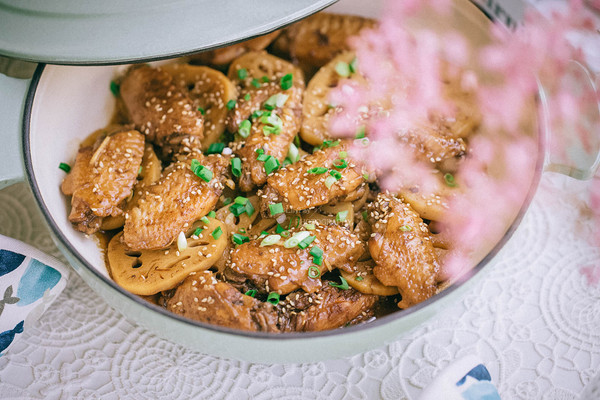 可乐甜醋鸡翅藕煲