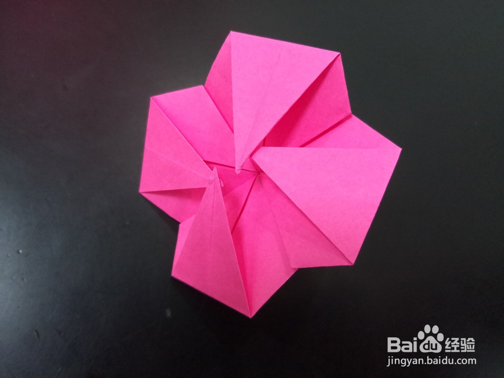 折纸:来一朵简单玫瑰