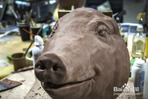传统雕塑制作过程