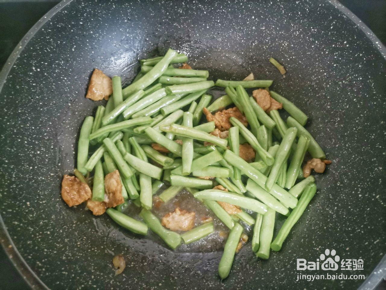 豆角闷面的做法