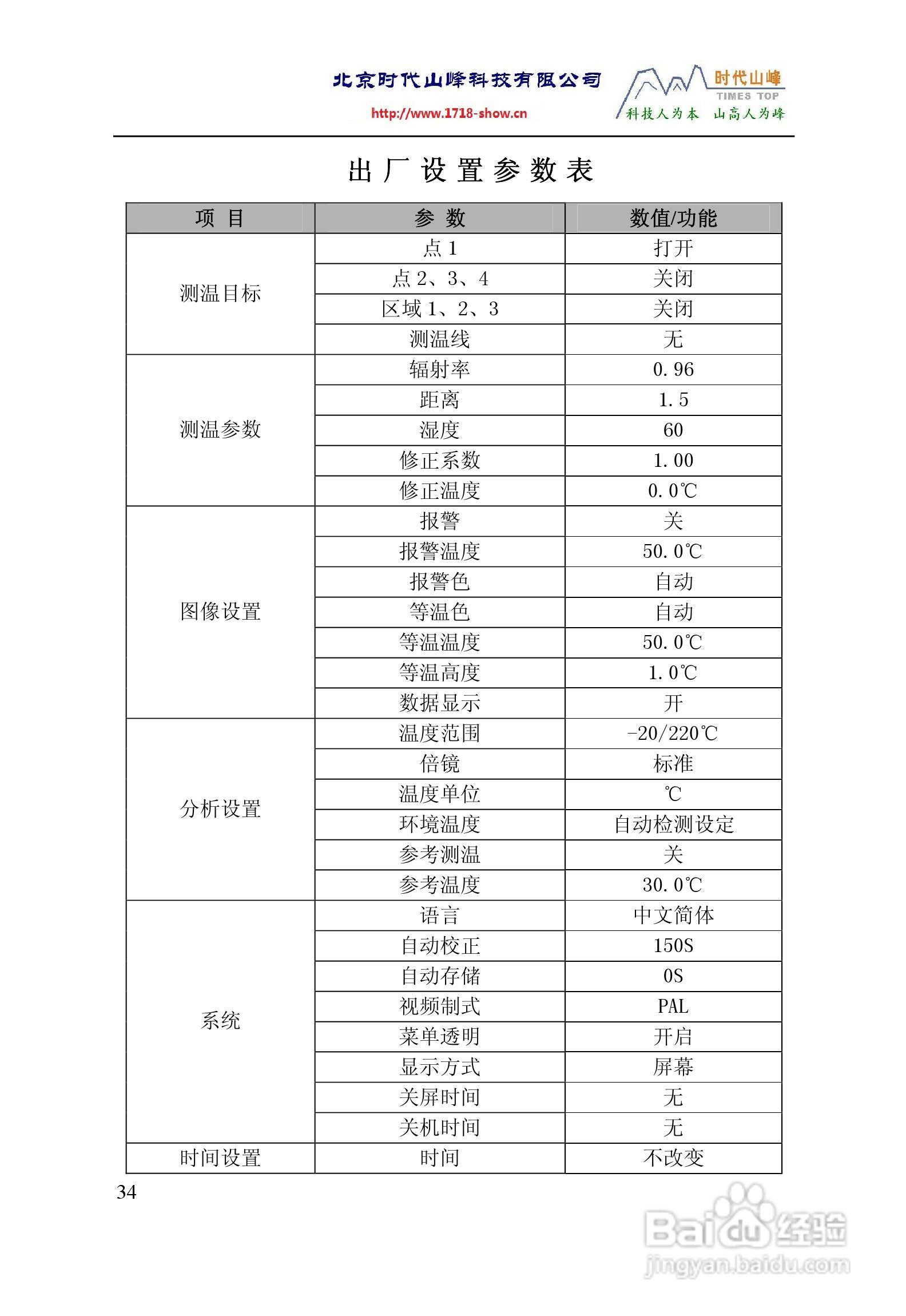 TI160TI384红外热像仪操作说明书:[5]