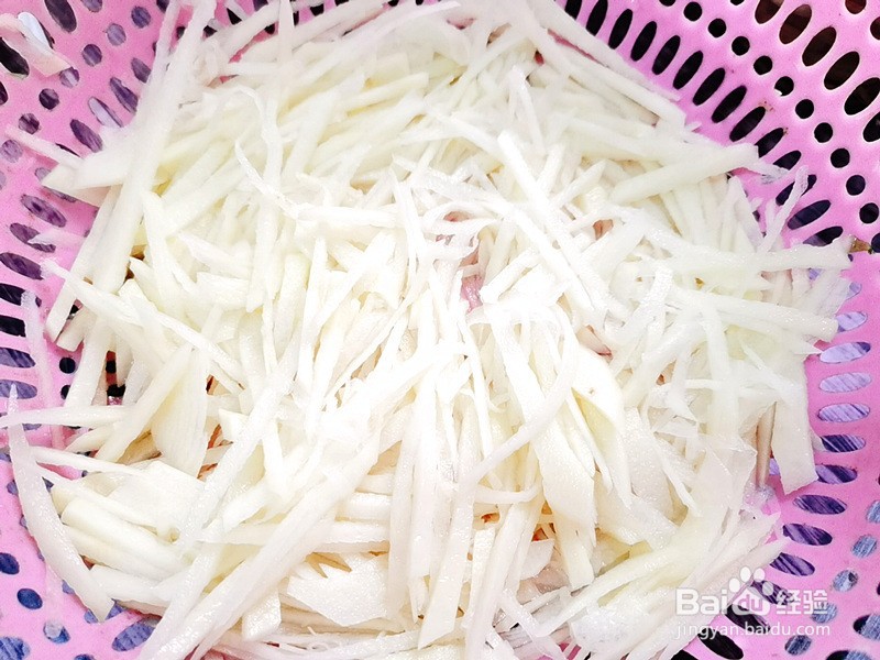 清炒土豆丝的做法