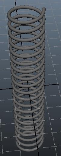 快速创建弹簧