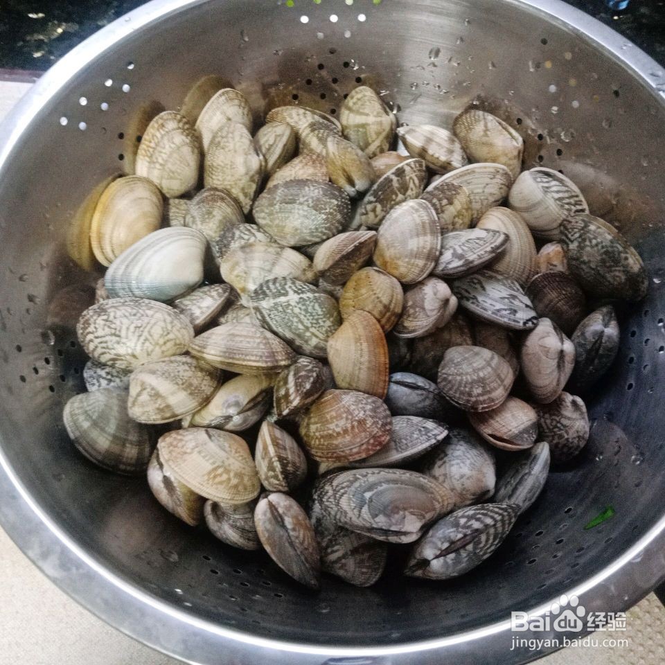 酱香花蛤怎么做