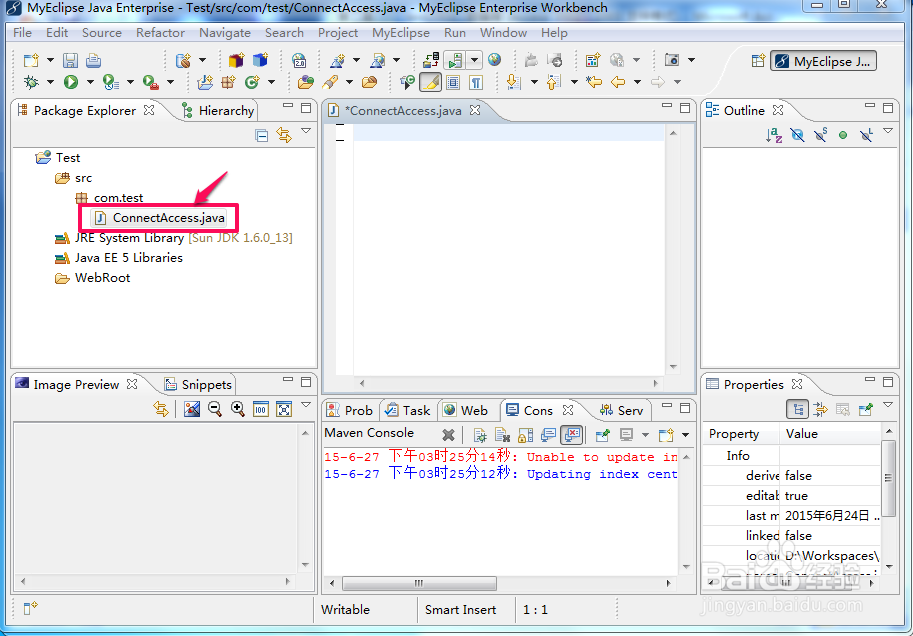 java怎样连接access