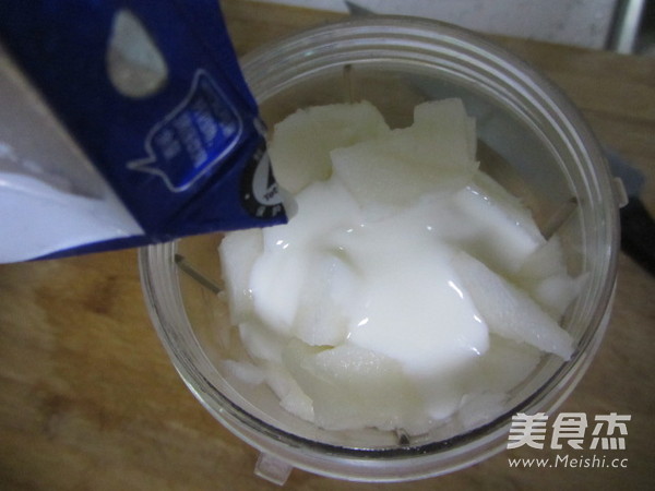 黄花梨火龙果果昔