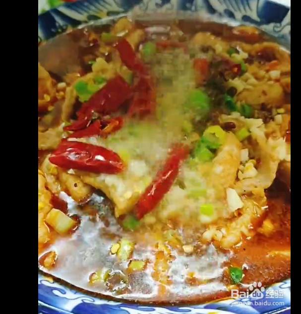 家庭版水煮肉片的做法