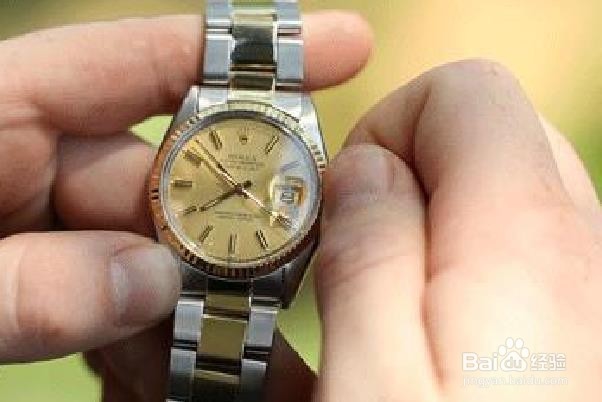 手表上的日期怎么调