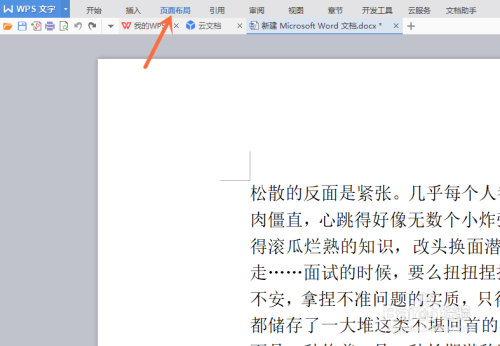 WPS文字Word怎么插入背景