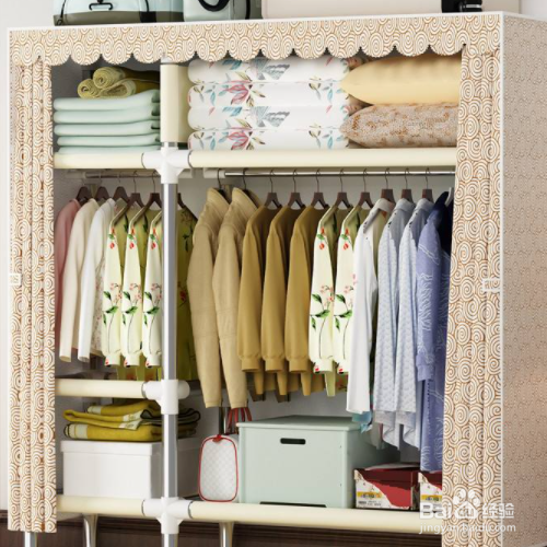 简易布衣柜怎么组装