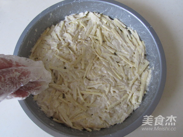 火腿杂蔬红薯披萨