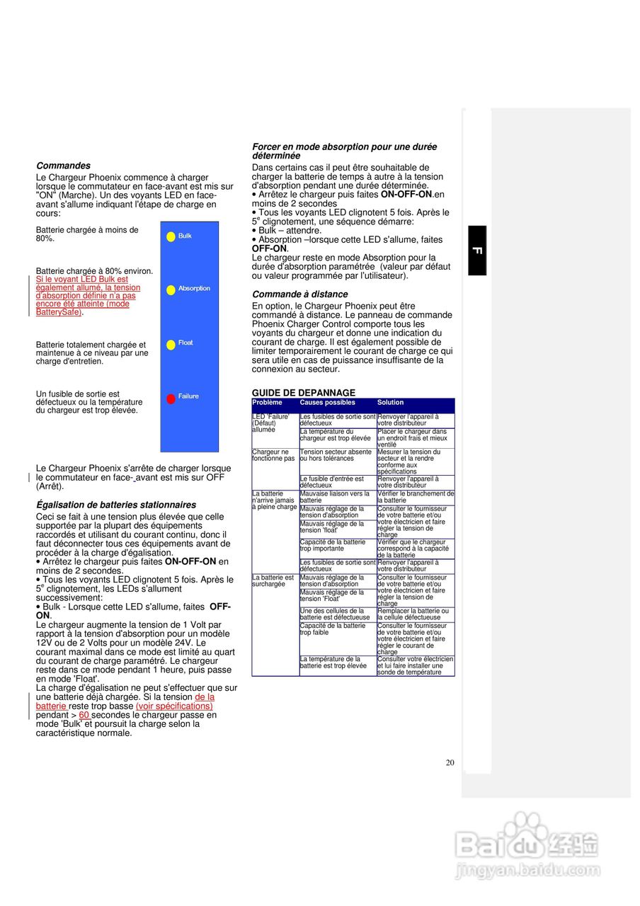 Phoenix 12/24V充电器说明书:[3]