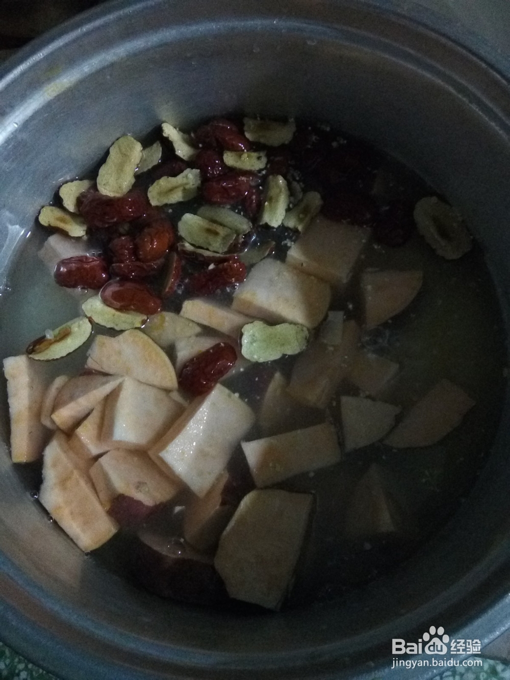 枣干地瓜两参粥