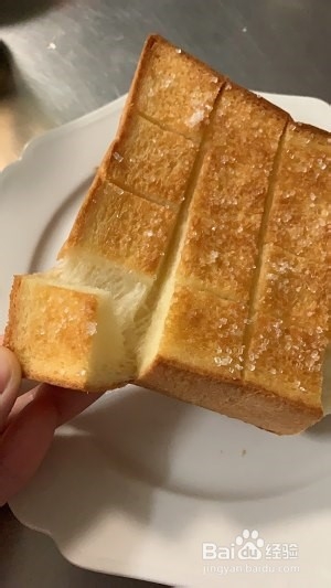 黄油砂糖吐司片