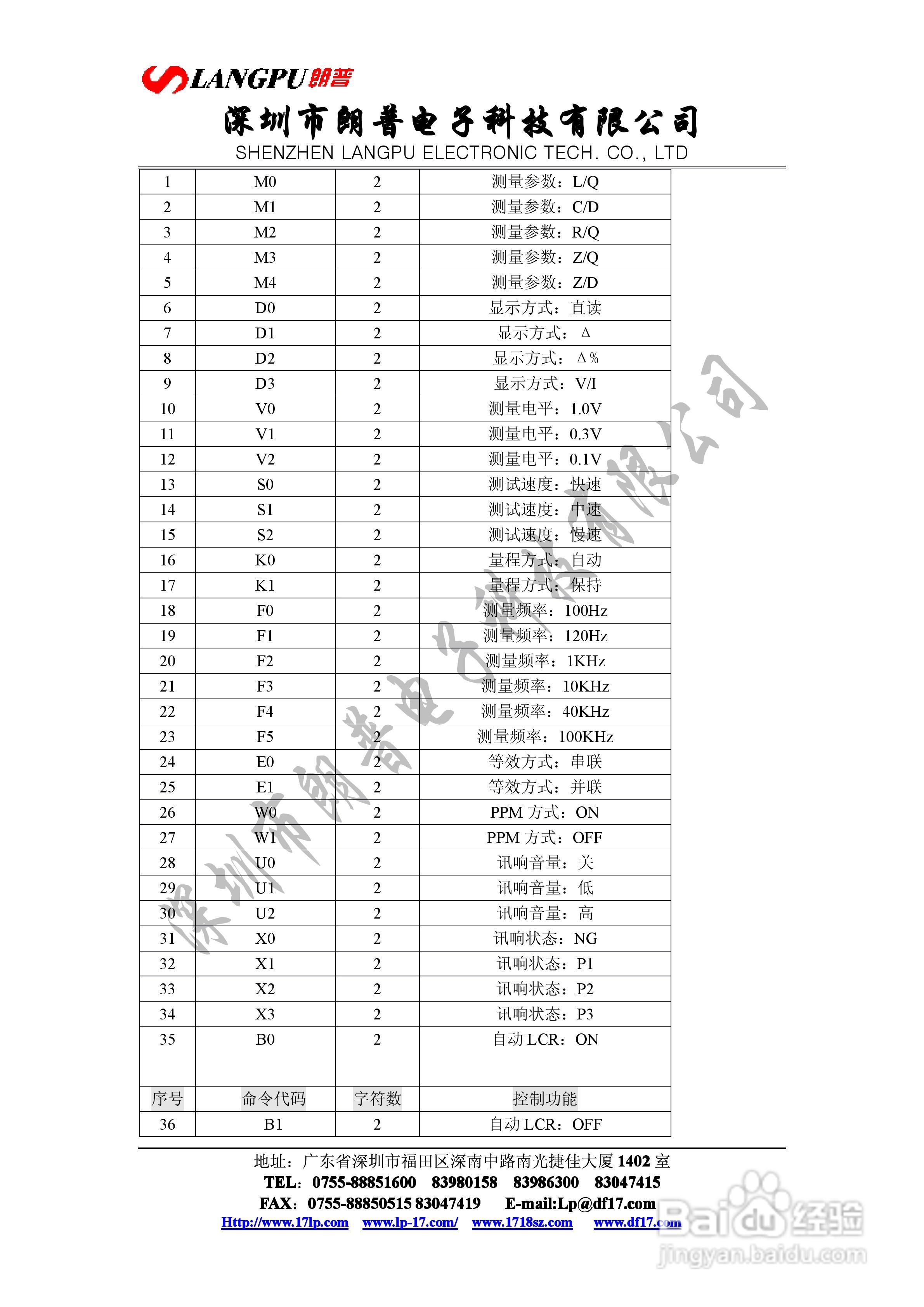 YD2817型LCR数字电桥说明书:[3]