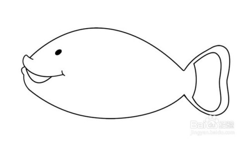 椭圆形动物简笔画