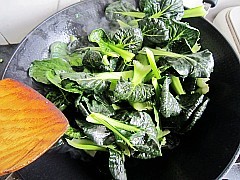 椒油口蘑小油菜