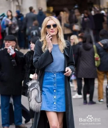 牛仔裙腰围大了怎么改小窍门