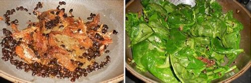 豆豉鲮鱼炒潺菜的作法