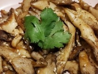 干煸平菇的制作