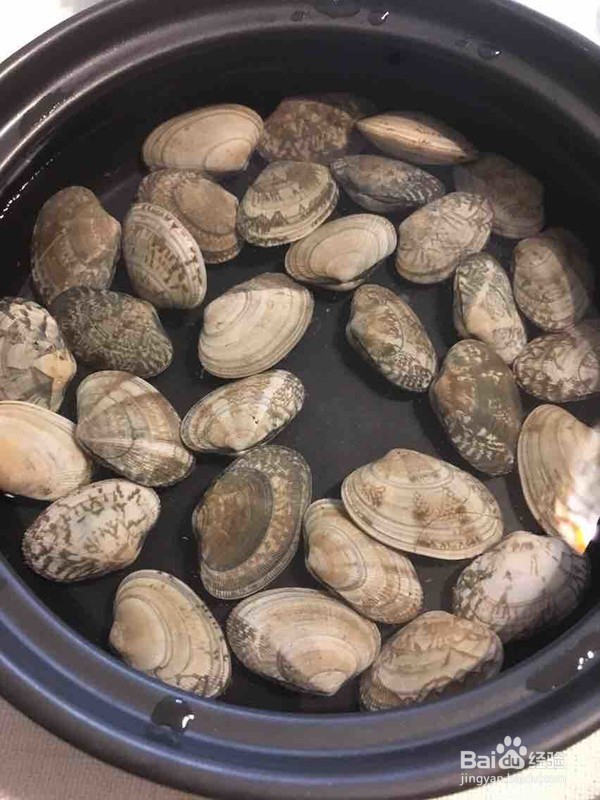 蛤蜊蒸蛋的做法