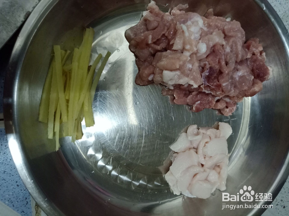 上肉有肥有瘦怎么炒好吃