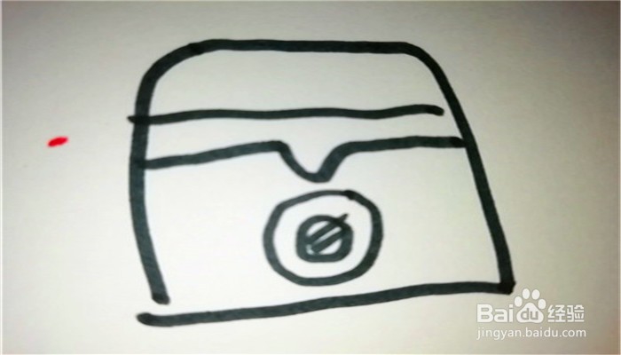 怎么样用简笔画画小电饭煲