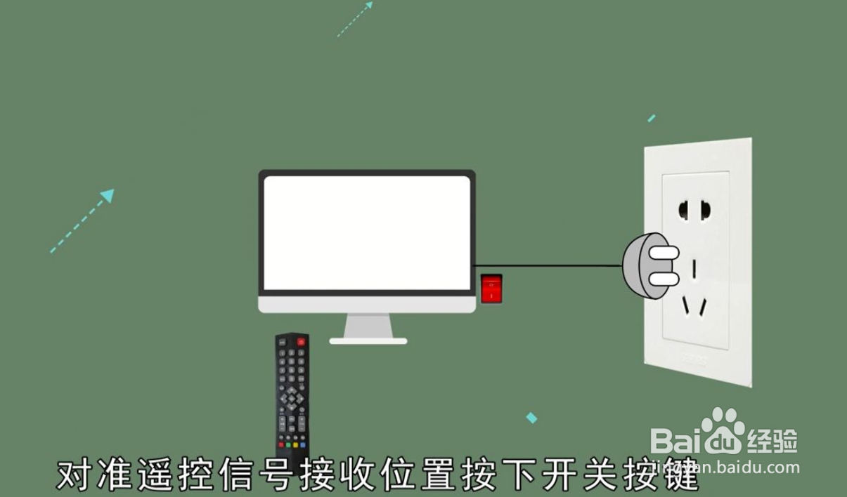 tcl电视开关在哪里图片图片