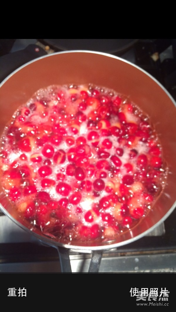 蔓越莓果酱的做法