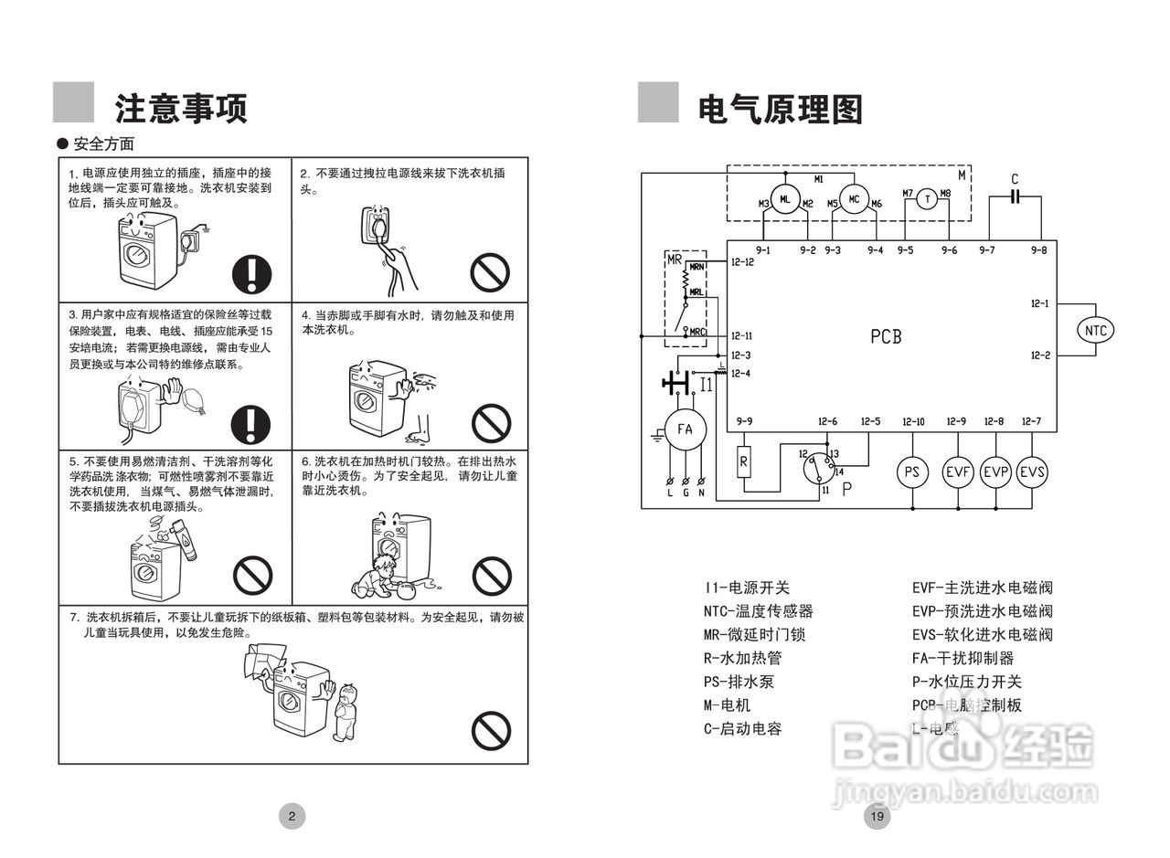 海尔XQG52-D908A洗衣机使用说明书