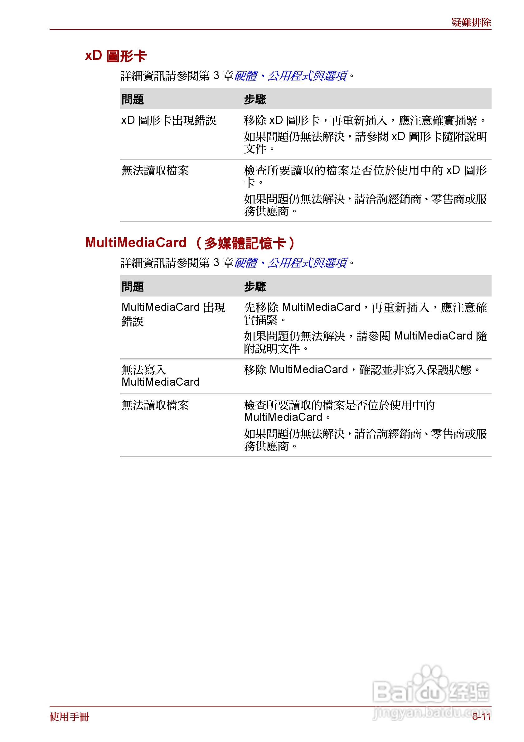 东芝 Satellite Pro A660 A660Db笔记本电脑说明书:[20]