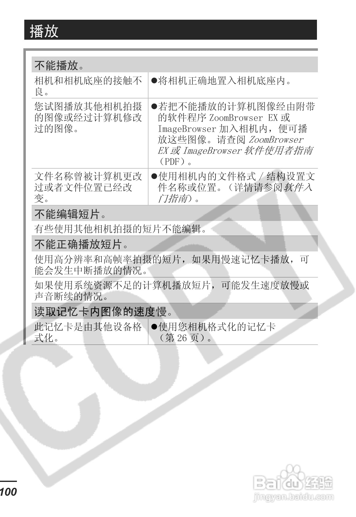 佳能SD30相机使用说明书:[11]