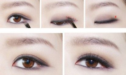 戴美瞳怎么化妆