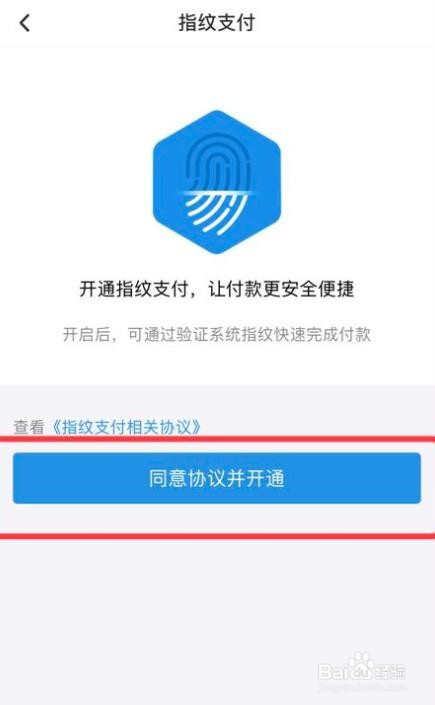 怎么开启口碑app的指纹支付功能