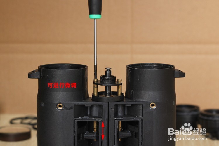 屋脊结构双筒望远镜拆解图望远镜结构图