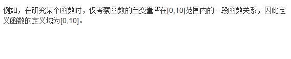 定义域的表示方法