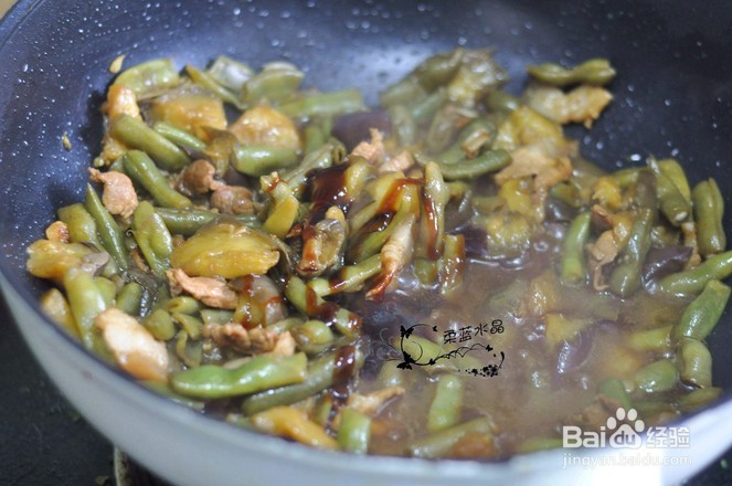 茄子豆角炒肉怎么做