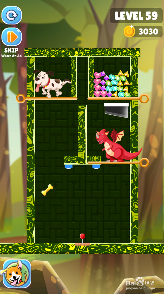 Save The Puppy的LEVEL 59怎样通关？