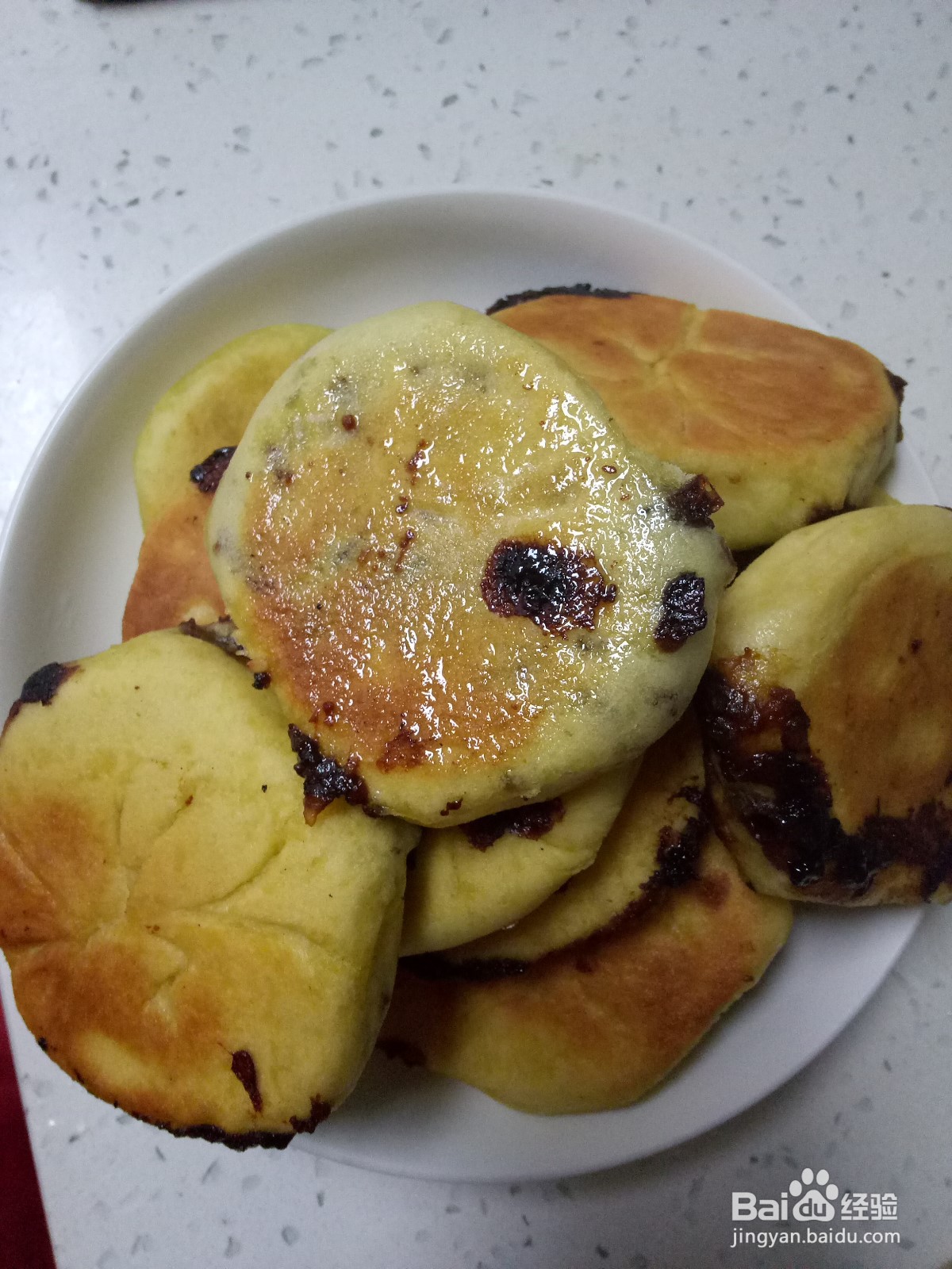 山药苹果红糖馅饼