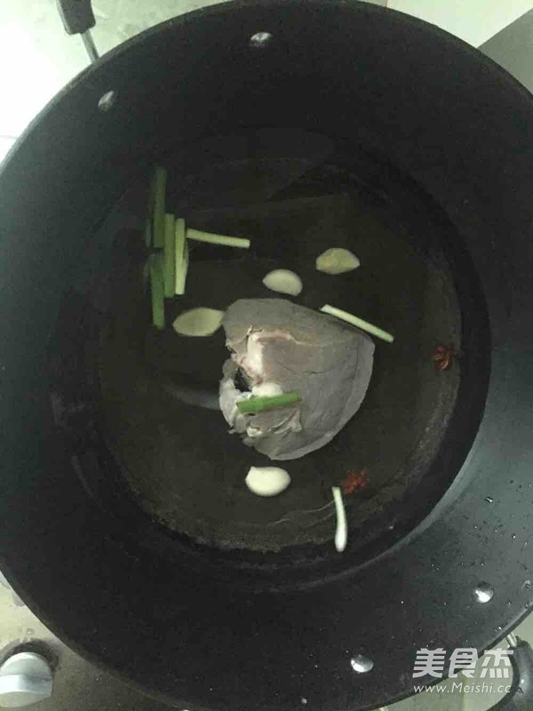 懒人卤猪肝的做法