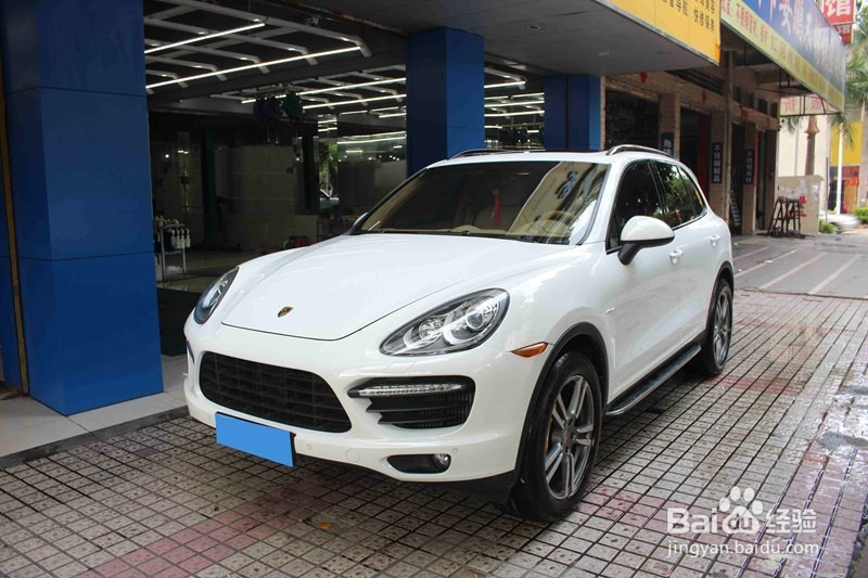 深圳保时捷卡宴车身透明膜施工,全车隐形车衣