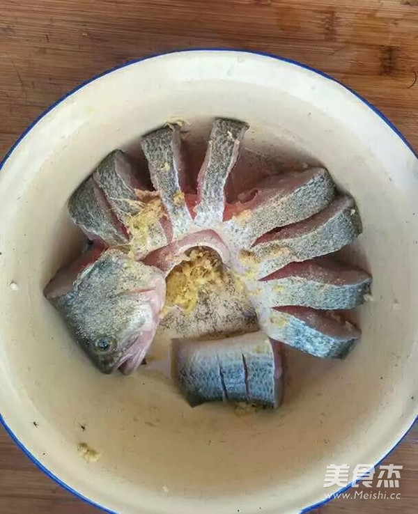 孔雀开屏鱼的做法