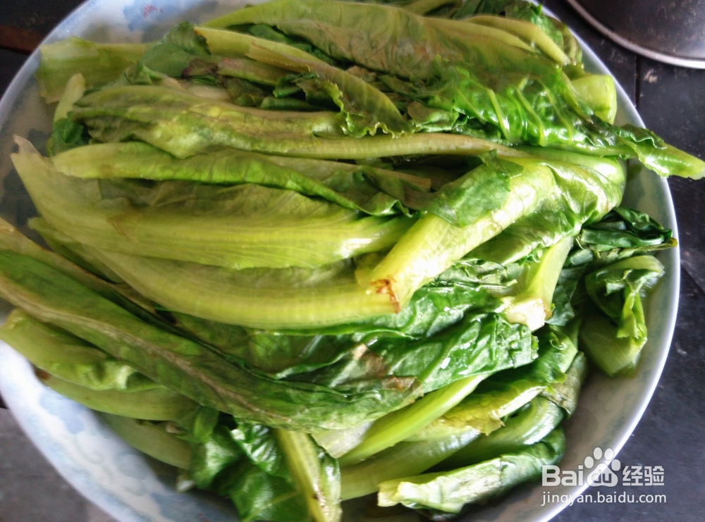 家常蒜蓉生菜的做法