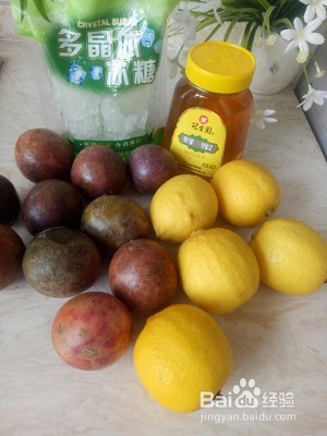 百香果柠檬蜂蜜饮的美味做法