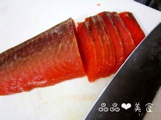 快手营养早餐面——三文鱼蛋花面