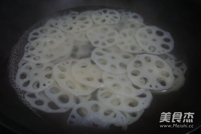 酸辣拌藕片的做法